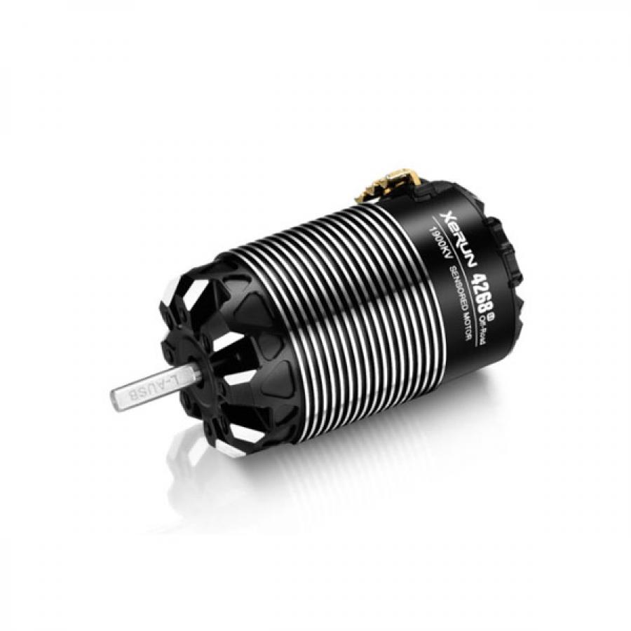 XERUN 4268 SD G3 센서드타입모터(1900KV) - 1/8용 브러쉬리스모터 (블랙)