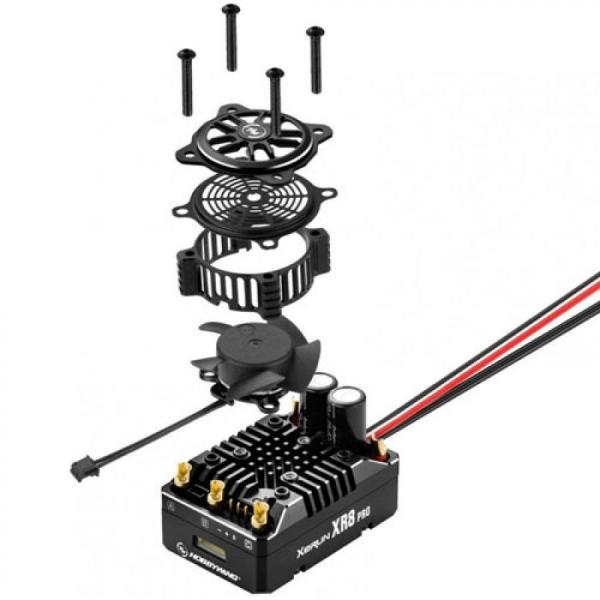 디바이스마트,기계/제어/로봇/모터 > 교육/취미로봇 > RC > RC ESC/전자변속기,Hobbywing,1/8차량용 200A 4셀 지원 변속기 최신형 XeRun XR8 Pro G3,하비윙 / 2-4셀 리포 지원 , XR8 PRO G2에 비해 사이즈(길이 -1.3mm ,폭 -5.3mm)가 조금 축소되었고 부하받을때 온도발열이 조금 더 효율적입니다.세팅시 최신형 프로그램카드 V2 (품번:30502001) 으로 사용하셔야합니다. / 품목코드:30113400