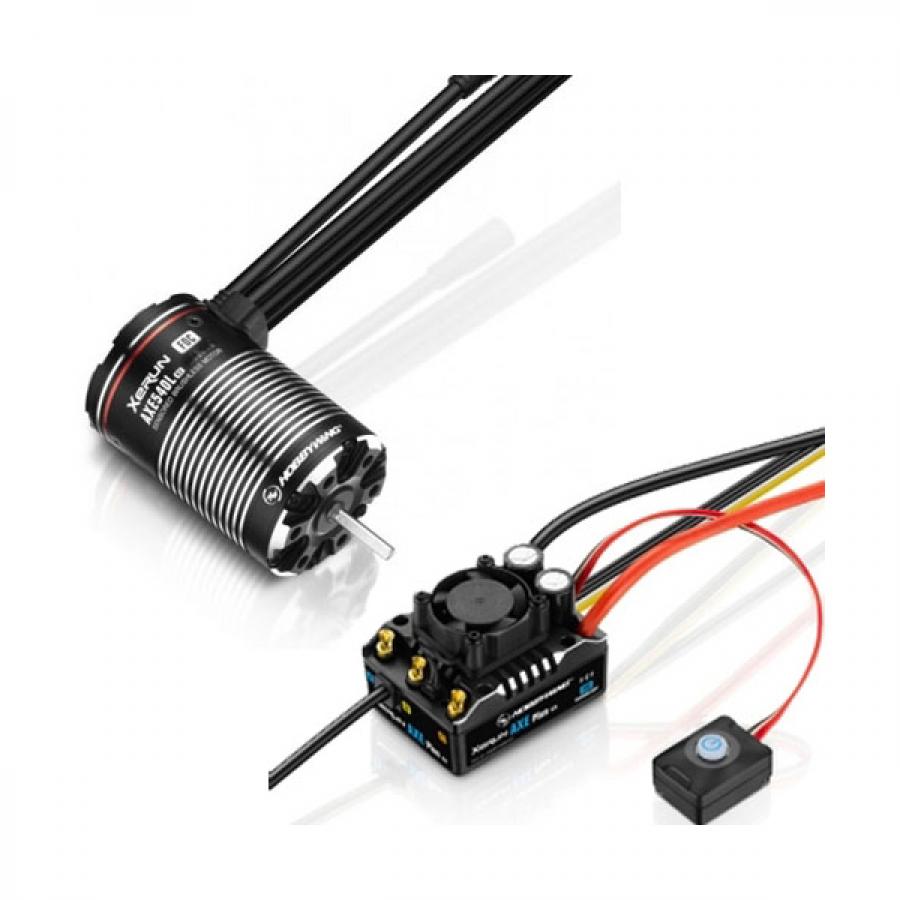 트라일러,라클 변속기+모터 묶음제품 XERUN AXE PLUS R3 Brushless ESC+XeRun AXE550L-3300KV-R2 모터