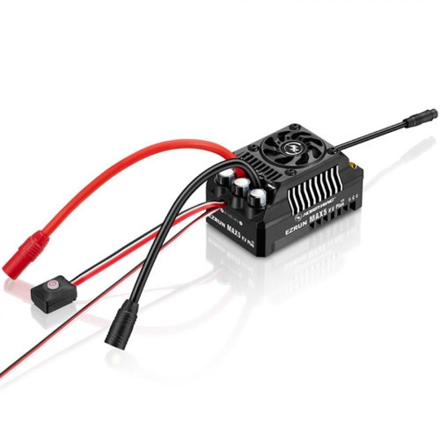 EZRUN MAX5 HV PLUS G2 (12셀 리포까지 지원/330A) Sensored ECS(1/5 스케일 차량용)