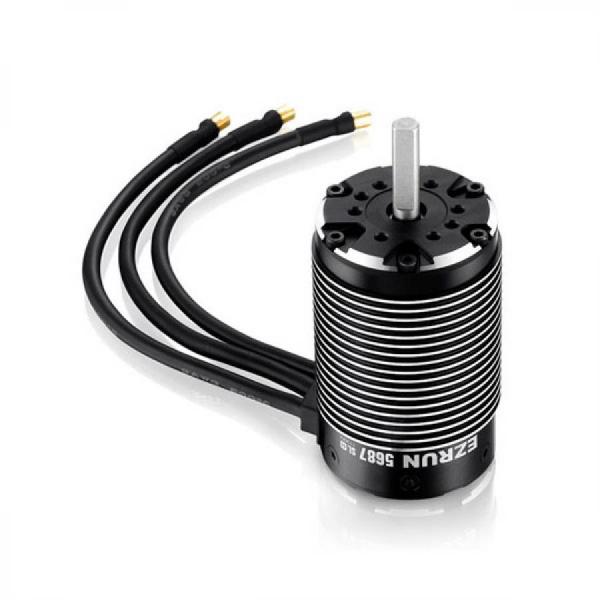 디바이스마트,기계/제어/로봇/모터 > 교육/취미로봇 > RC > 브러시리스 모터(Brushless Motor),Hobbywing,EZRUN-5687-1100KV 센서리스 모터 (1/5 & 1/6 차량용 모터),하비윙 / 3~8S 리포 지원 / 모터 샤프트 규격: 8mm / 품목코드:30402550