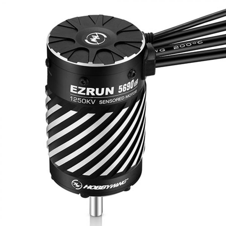 EZRUN 5690SD G2-1250KV (1/6 쇼코스~1/5 차량용 센서드 모터) 3~8셀 지원