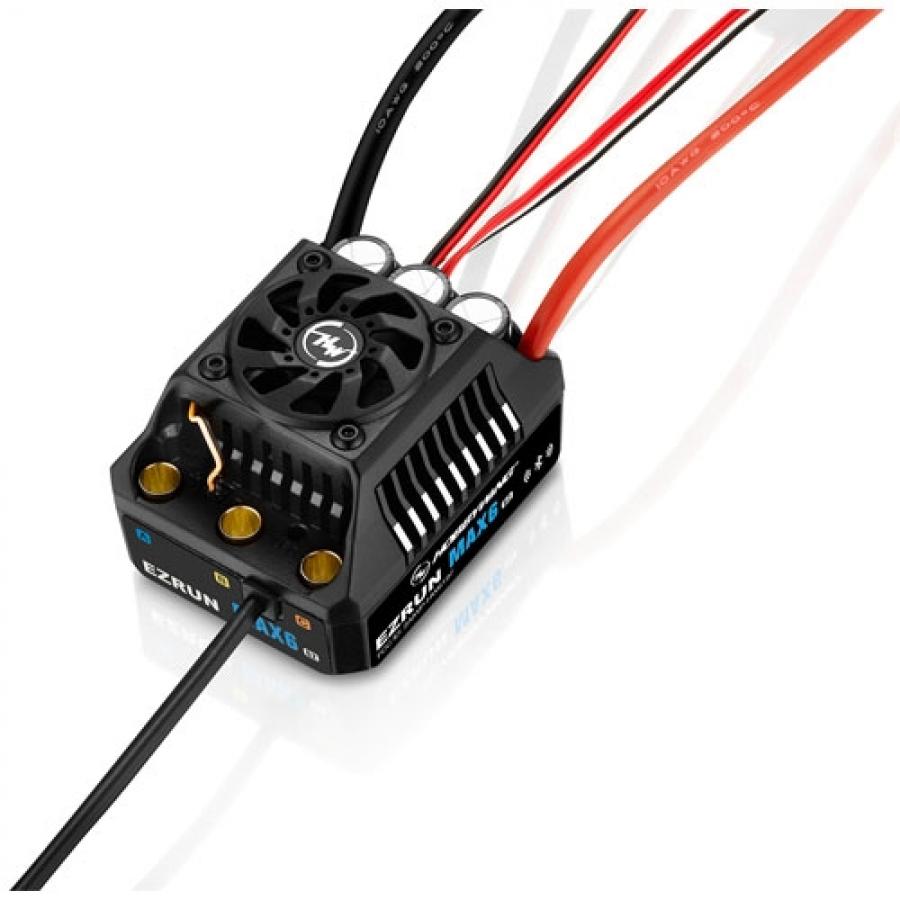 EzRun MAX6 G2 200A 3-8S Sensord WP ESC (1/6,1/7 차량용 및 1/8 큰차용)