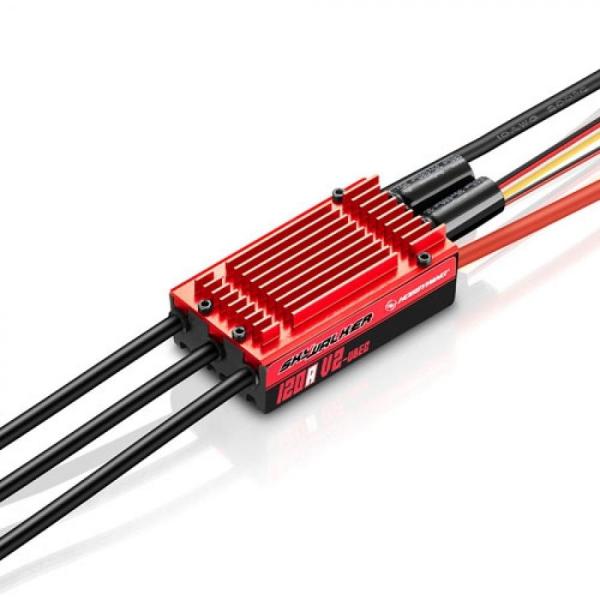 디바이스마트,기계/제어/로봇/모터 > 교육/취미로봇 > 드론/항공기 > 드론 변속기/ESC,Hobbywing,Skywalker 120A V2 3-8S LiPo 브러시리스 변속기,하비윙 / 8셀까지 지원 / DEO 기술 탑재 (낮은 온도 컨트롤,비해중 유연성,비행시간 연장), 역방향 브레이크 ,ARM M4 마스터칩 탑재 , 중대형 비행기 변속기 / 품목코드:30205450