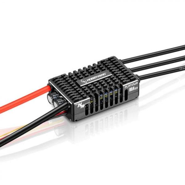 디바이스마트,기계/제어/로봇/모터 > 교육/취미로봇 > 드론/항공기 > 드론 변속기/ESC,Hobbywing,최신형! Platinum 80A V5 변속기,하비윙 / 거버너 기능,3-8S Lipo / 8셀 지원 (325-420급 전기 헬리콥터 또는 고정익 비행기) / 품목코드:30203201