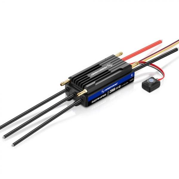 디바이스마트,기계/제어/로봇/모터 > 교육/취미로봇 > 보트/해양 > ESC/전자변속기,Hobbywing,SEAKING 200A HV V4 (보트용 5-14S 브러쉬리스 변속기),하비윙 / 5-14S / 품목코드:30301201