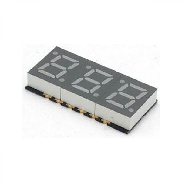 디바이스마트,LED/LCD > FND/도트매트릭스 > FND(세그먼트LED) > FND,,세그먼트 GS2830CW,DIG 3 / 0.28inch / WHITE / Cathode / SMD FND