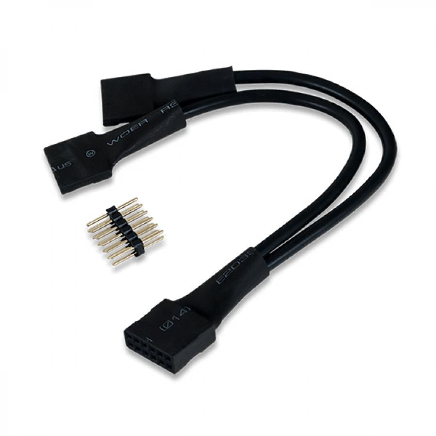 [학교 구매전용] 2x6-pin to Dual 6-pin Pmod Splitter Cable 240-110