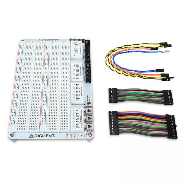 디바이스마트,MCU보드/전자키트 > 프로세서/개발보드 > Digilent > Scope, DAQ 및 장비,Digilent,[학교 구매전용] Analog Discovery Canvas for Analog Discovery Studio 410-412,Analog Discovery 3 또는 Analog Discovery Studio와 함께 사용할 수 있는 휴대하기 편리한 프로토타입 제작 표면 제공