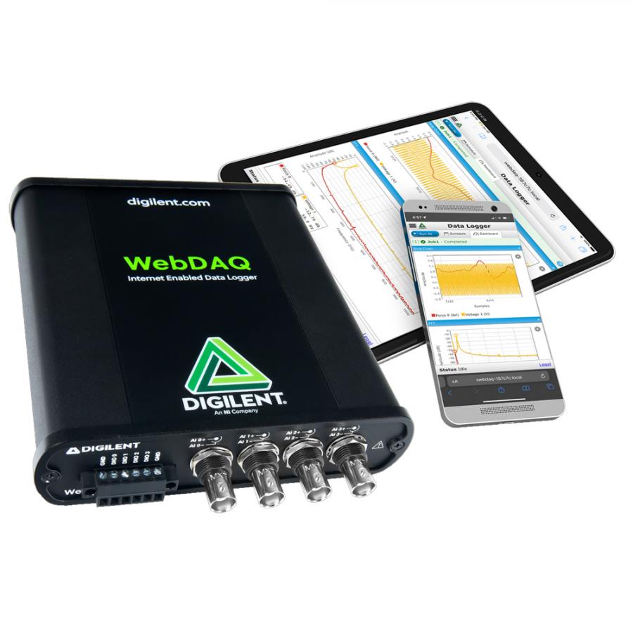 [학교 구매전용] WebDAQ 504: Internet Enabled Vibration-Acoustic Data Logger 6069-410-006-1