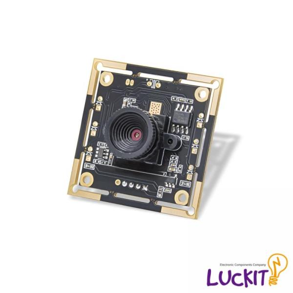 디바이스마트,MCU보드/전자키트 > 카메라/비디오 > 일반카메라,럭킷,1MP 720P 60도 USB 카메라 모듈,해상도 : 1메가 픽셀(720P) / 센서 : OV9732 / 프레임 속도 : 30FPS / 시야각 : 60도