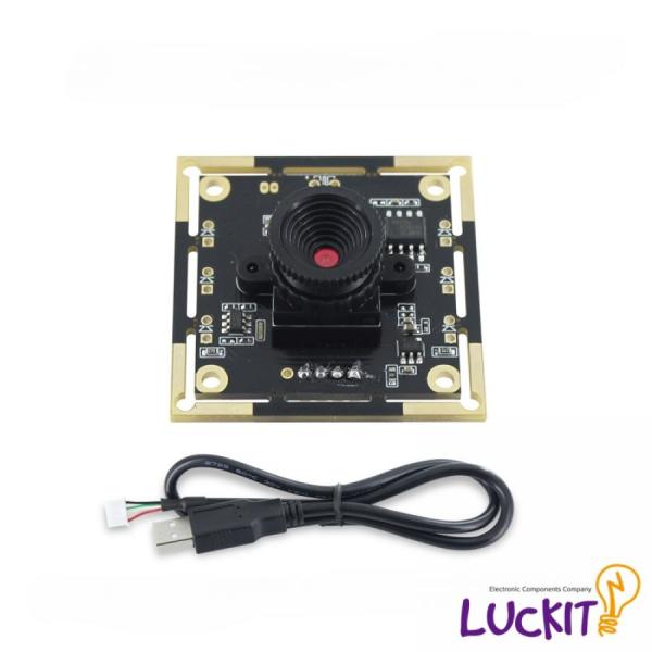 디바이스마트,MCU보드/전자키트 > 카메라/비디오 > 일반카메라,럭킷,1MP 720P 60도 USB 카메라 모듈,해상도 : 1메가 픽셀(720P) / 센서 : OV9732 / 프레임 속도 : 30FPS / 시야각 : 60도