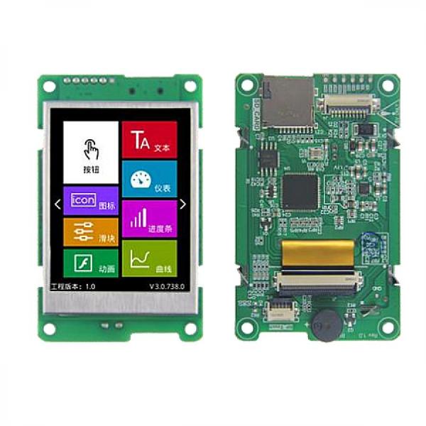 디바이스마트,LED/LCD > LCD COLOR > UART LCD/HMI LCD,클리어디스플레이,2.4인치 LCD CD024M24320T-01N,2.4inch, 240*320, 5V