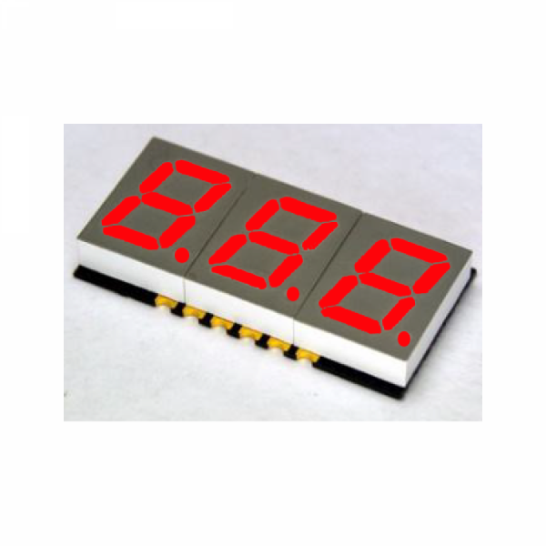 디바이스마트,LED/LCD > FND/도트매트릭스 > FND(세그먼트LED) > FND,,세그먼트 GS3930AR,DIG 3 / 0.39inch / RED / Anode / SMD FND