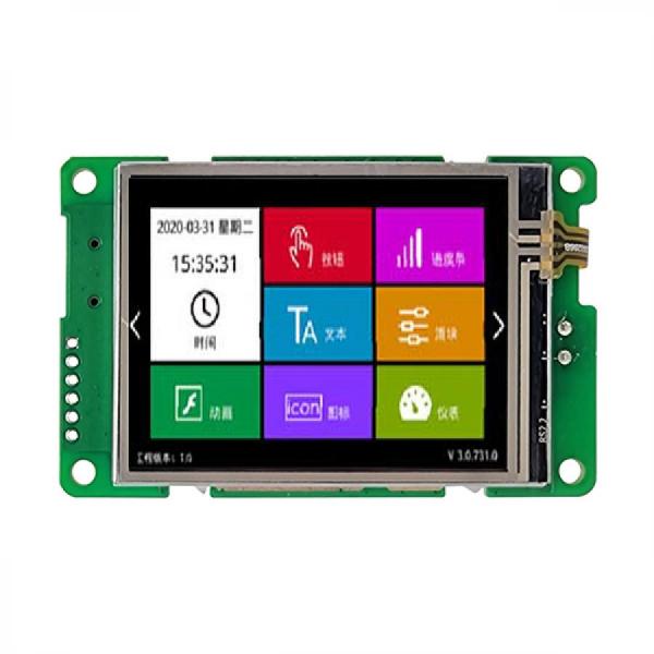 디바이스마트,LED/LCD > LCD COLOR > UART LCD/HMI LCD,클리어디스플레이,2.4인치 LCD CD024M24320T-01N,2.4inch, 240*320, 5V