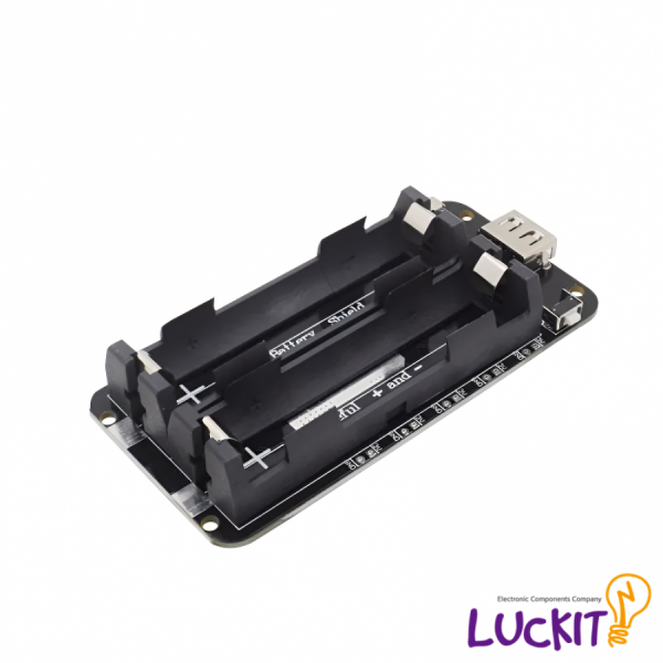 디바이스마트,전원/파워/배터리 > 배터리/배터리홀더 > 배터리홀더 Holder > 18650용 홀더,럭킷,18650 배터리 홀더 USB 쉴드 2-WAY,Micro USB 및 C Type 2가지 충전 입력포트 / 5V, 2A USB 출력 /  과충전 및 과방전 보호기능