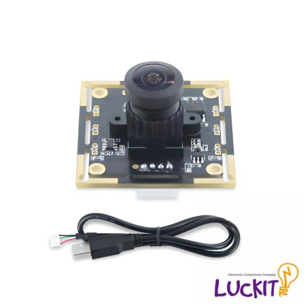 디바이스마트,MCU보드/전자키트 > 카메라/비디오 > 일반카메라,럭킷,1MP 720P 160도 와이드 USB 카메라 모듈,센서 : OV9732 / 시야각 : 160도 / 해상도 : 1메가 픽셀