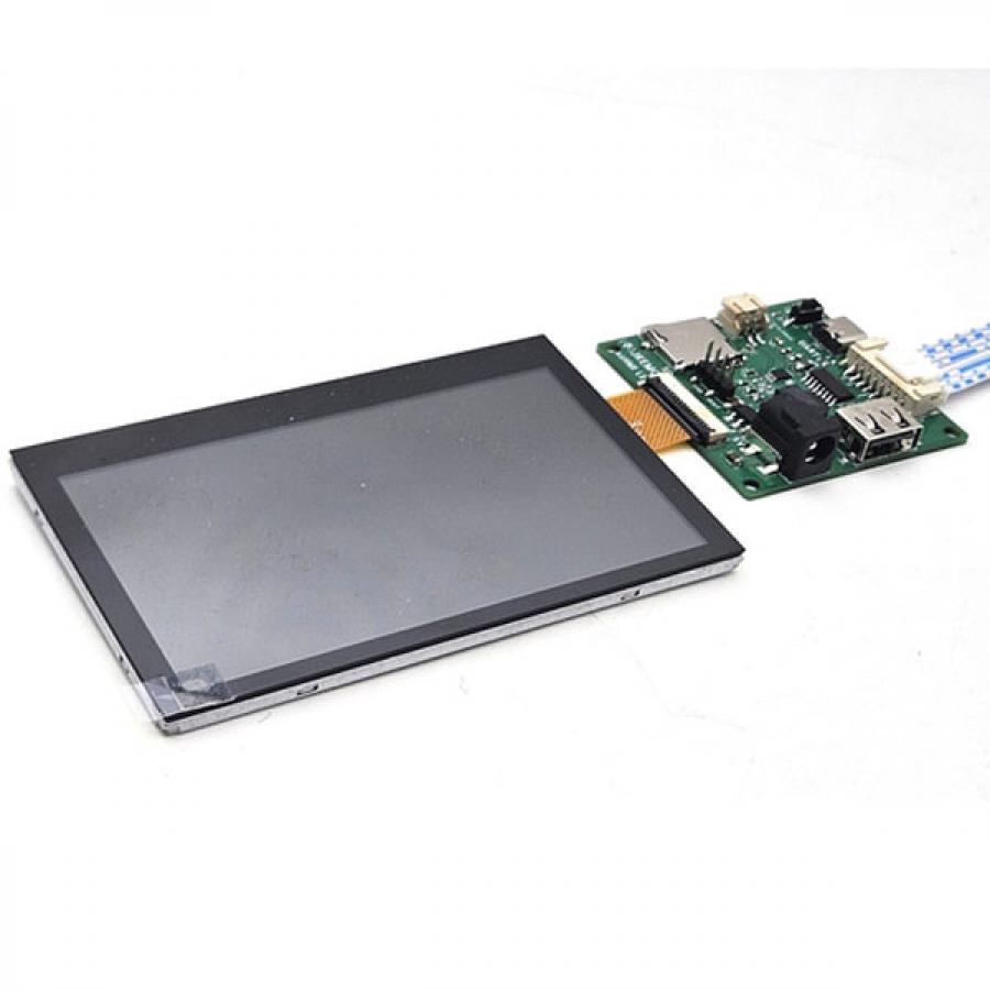 ezHMI HMI LCD EZ48270M043-LE 4.3인치 정전식 터치 시리얼통신 LCD