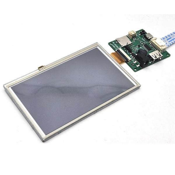 디바이스마트,LED/LCD > LCD COLOR > 칼라 LCD패널,JK전자,ezHMI HMI LCD EZ48270M043-LE 4.3인치 시리얼통신 LCD,해상도 : 480*272 / 크기 : 4.3인치 / 산업용 시리얼(TTL 3.3~5V) 제어 TFT LCD