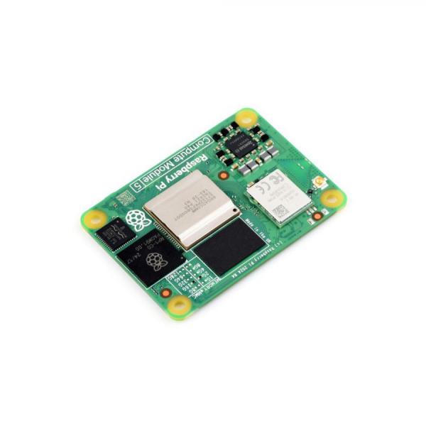 디바이스마트,오픈소스/코딩교육 > 라즈베리파이 > 라즈베리파이 Compute Module,라즈베리파이,Compute Module 5 - CM5116064 (16GB RAM/64GB eMMC, Wireless),SC1608 / 16GB RAM / 64GB eMMC, Wireless 버전 / 라즈베리파이 컴퓨트모듈5 / Broadcom BCM2712, Arm Cortex-A76 (Armv8) SoC @ 2.4GHz