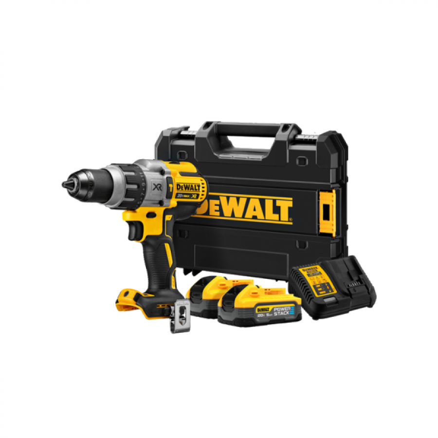 프리미엄 브러쉬리스 햄머드릴 드라이버 DCD996H2T 배터리2개 (20V / 5.0Ah)