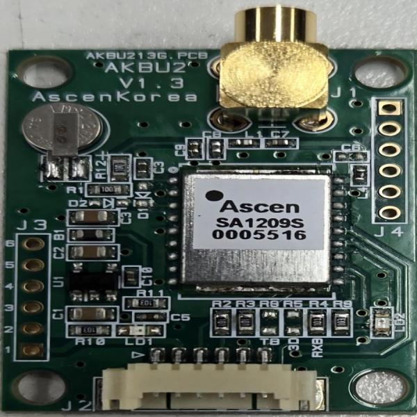 디바이스마트,MCU보드/전자키트 > 통신/네트워크 > GNSS/GPS > 정밀/고성능 GPS 모듈,ASCEN,고성능 66채널 GPS+Glonass 보드(AKBU2D) SMA,AKBU2D 두가지 중 선택, 고정밀 1PPS 시간 동기화 지원, 저전력 설계 / 전용 케이블 상품코드 : 15077717
