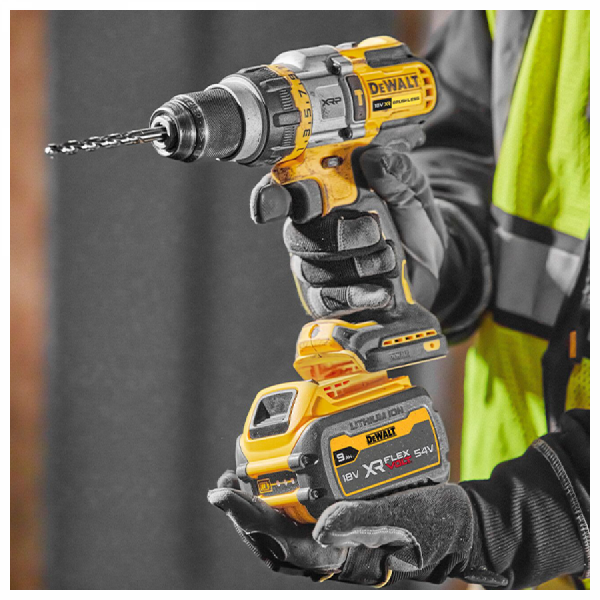 디바이스마트,수공구/전자공구/전동공구 > 전동/엔진공구 > 충전공구 > 충전드릴/햄머드릴,디월트,FLEXVOLT 햄머 드릴 드라이버 DCD999X1  배터리2개 (20V/9.0Ah),20V MAX / 무부하회전수 0 - 500 / 0 - 1500 / 0 - 2250RPM / 분당타격수 0~38250BPM / 최대토크 67/126Nm / 무게 1.6kg 본체만