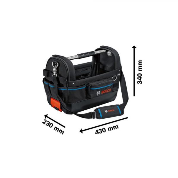 디바이스마트,공구함/작업대/엔클로저 > 공구함/부품함 > 이동공구함 > 보쉬 이동공구함,보쉬 BOSCH,보쉬 툴백 개방형 공구 가방 GWT20 (L-BOXX 호환),L-BOXX와 호환 가능 – 손쉽게 보관하고 편리하게 운반할 수 있는 개방형 툴백