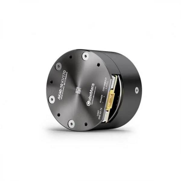 디바이스마트,기계/제어/로봇/모터 > 모터류 > BLDC모터 > 브랜드(Cubemars) BLDC모터,Cubemars,AK40-10 KV170 + 드라이버,AK Series / 로봇 관절 및 외골격·사족로봇·휴머노이드용 모터 / Rated Voltage：24V / Rated speed(rpm): 435 / Rated torque(Nm): 1.3 / 드라이버 + 엔코더 통합형 (UART, POWER IN, CAN)