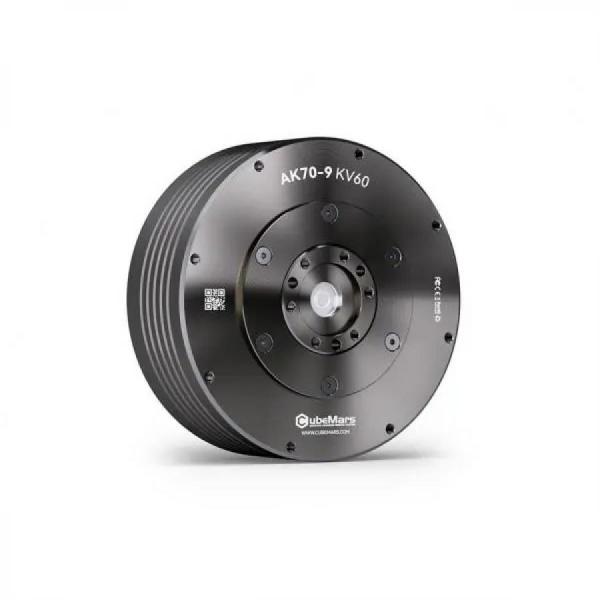 디바이스마트,기계/제어/로봇/모터 > 모터류 > BLDC모터 > 브랜드(Cubemars) BLDC모터,Cubemars,AK70-9 KV60 + 드라이버,AK Series / 로봇 관절 및 외골격·사족로봇·휴머노이드용 모터 / Rated Voltage：48V / Rated speed(rpm): 260 / Rated torque(Nm): 8.5 / 드라이버 + 엔코더 통합형 (UART, POWER IN, CAN) 