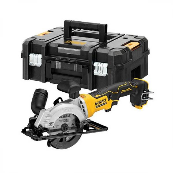 디바이스마트,수공구/전자공구/전동공구 > 전동/엔진공구 > 충전공구 > 충전원형톱/커터,디월트,브러쉬리스 컴팩트 114mm 원형톱 DCS571P2 배터리2개 (20V/5.0Ah),전압 20V MAX / 무부하회전수 0-4,500 RPM / 최대 작업 능력 39.5mm / 베벨각도 45° / 무게 2.5Kg 본체만