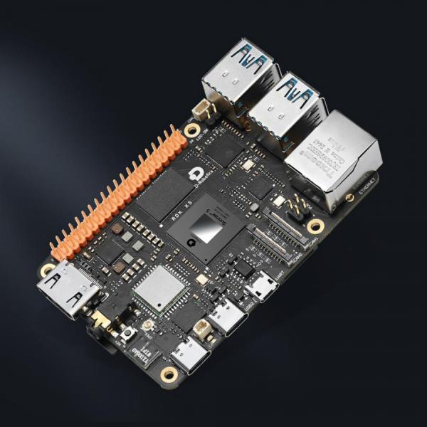 디바이스마트,MCU보드/전자키트 > 인공지능/임베디드/산업용 > 인공지능/머신러닝 > 인공지능 개발보드/모듈/키트,D-Robotics,RDK X5 - 10TOPS 인공지능 엣지보드 / ROS2, Transformer 지원 (8GB),Sunrise 5 A55 8코어 64비트 CPU 기반 / 10TOPS 성능의 AI 추론용 BPU 내장 / ROS2, Transformer 지원 / Wi-Fi 6 및 블루투스 5.2 / microSD, USB 3.0, HDMI 포트 / AI, 로봇, 엣지 컴퓨팅 특화 / Debian 기반 OS 제공 / 라즈베리파이 4, 5 동일 규격, GPIO 기반 악세서리 및 카메라 호환