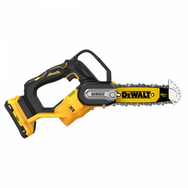 디바이스마트,수공구/전자공구/전동공구 > 전동/엔진공구 > 충전공구 > 충전원형톱/커터,디월트,브러쉬리스 체인톱 203mm DCMPS520P2 배터리2개 (20V/5.0Ah),전압 20V MAX / 최대 토크 1.9 Nm / 최대 절단 길이 15cm / 체인속도 8.6m/s / 오일 탱크 용량 55mL  / 무게 2.1Kg 본체만