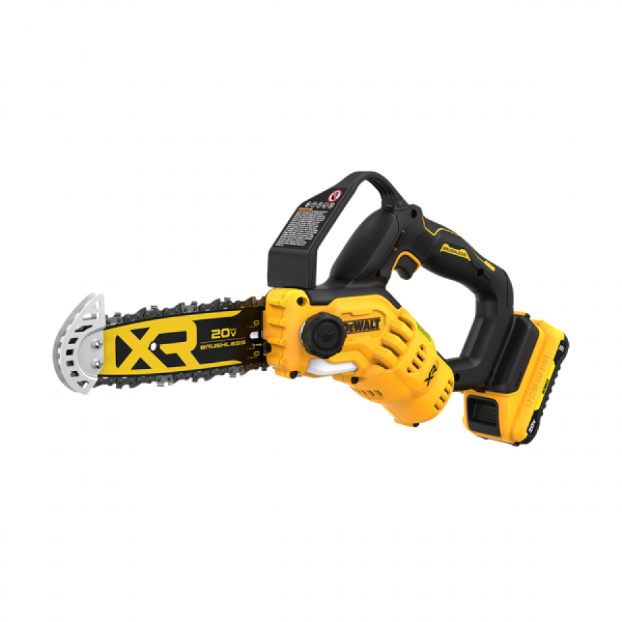 브러쉬리스 체인톱 203mm DCMPS520P2 배터리2개 (20V/5.0Ah)