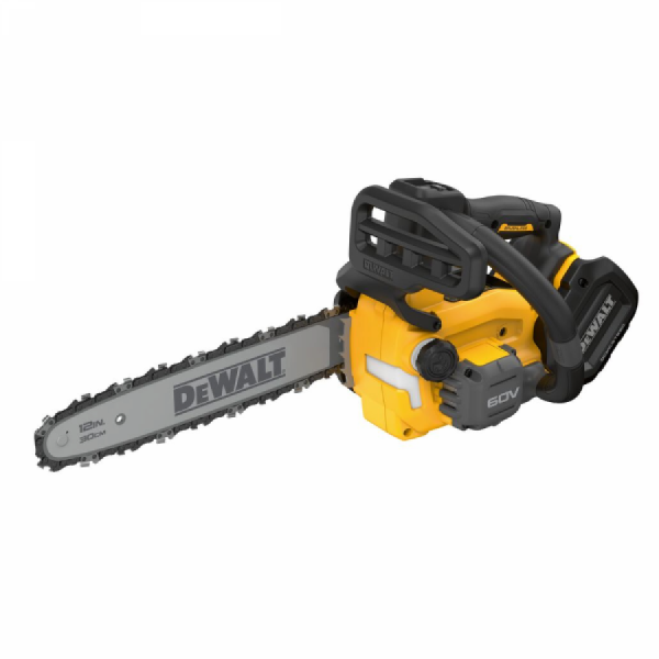 디바이스마트,수공구/전자공구/전동공구 > 전동/엔진공구 > 충전공구 > 충전원형톱/커터,디월트,브러쉬리스 탑핸들 체인톱 305mm DCMCST630X2 배터리2개 (60V/3.0Ah),전압 60V MAX / 최대 토크 1.85 Nm / 최대 절단 길이 25cm / 체인속도 23.6m/s / 오일 탱크 용량 140mL  / 무게 3.3Kg 본체만