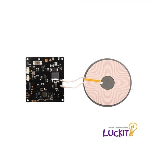 디바이스마트,MCU보드/전자키트 > 전원/신호/저장/응용 > 충전/배터리/전원,럭킷,15W 스마트폰 무선 고속 충전 모듈,입력전압 : DC9V~30V / 출력전력 : 15W / LED 표시(R,G)