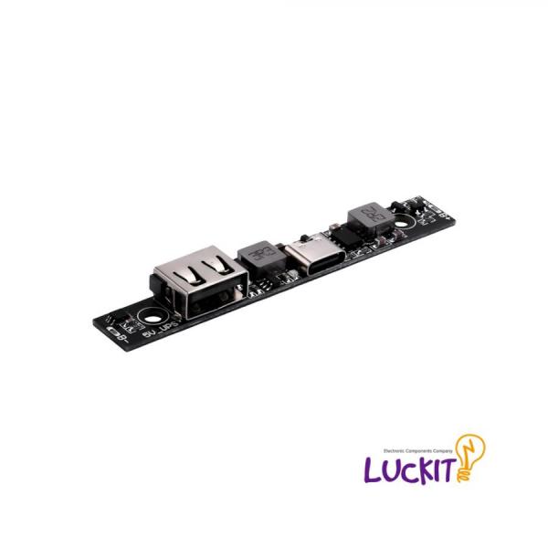 디바이스마트,MCU보드/전자키트 > 전원/신호/저장/응용 > 충전/배터리/전원,럭킷,USB C 타입 3.7V 18650 리튬배터리 고속 충전 모듈,입력전압 : 5V / USB C Type / 18650 배터리 전압 : 3.7V / 출력 인터페이스 : USB A Type