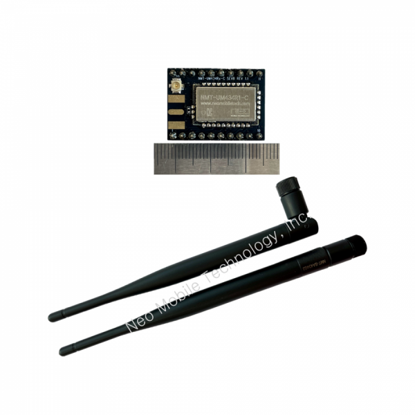 디바이스마트,MCU보드/전자키트 > 통신/네트워크 > RF/LoRa,네오모바일테크놀로지㈜,NMT-UM434R1-C SEVB (U.G3) 424MHz, 447MHz LPWA RF 모듈 (장거리 초 저전력 무선 통신) 확장보드 U.FL Con. 사양 + 외장 Antenna,424MHz, 447MHz LPWA RF MESH 장거리 초 저전력 양방향 무선 통신 모듈 SEVB 확장보드 U.FL Con. 사양 / Mesh, 1:1, 1:N, N:N, Repeater 지원 | UART 기반 Stand-Alone 제품으로 최대 20km (LOS, Open Area, 당사 시험기준) 이상의 탁월한 장거리 무선성능과 초 저전력 무선 수신대기, KC 인증 완료 (무선 소방, 화재감지기 대역 포함) / NMT-UM434R1-C SEVB (