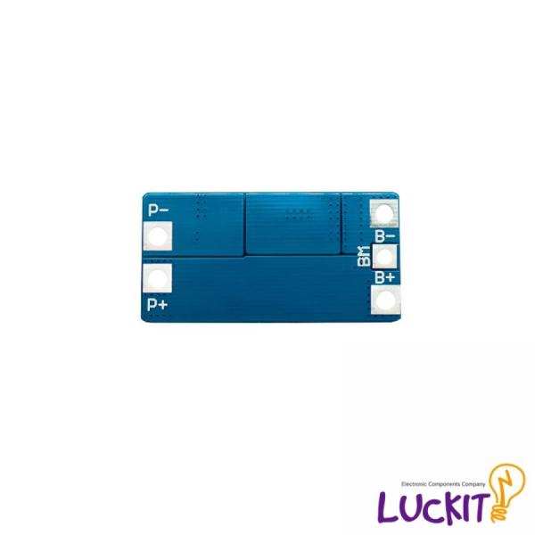 디바이스마트,MCU보드/전자키트 > 전원/신호/저장/응용 > 충전/배터리/전원,럭킷,18650 리튬배터리 7.4V 10A 2셀 보호회로 PCM 모듈,충전 전압 : 7.4V / 입력 전류 : 10A / 크기 : 47.5 x 24mm / 과충전, 과방전, 과전류 단락 보호