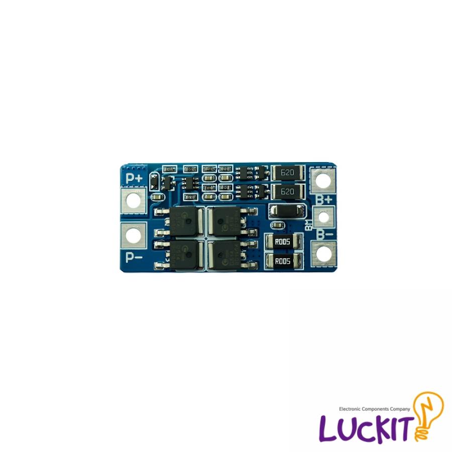 18650 리튬배터리 7.4V 10A 2셀 보호회로 PCM 모듈