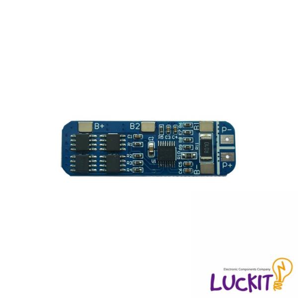 디바이스마트,MCU보드/전자키트 > 전원/신호/저장/응용 > 충전/배터리/전원,럭킷,18650 리튬배터리 11.1V 8A 3셀 보호회로 PCM 모듈,충전 전압 : 11.1V / 입력 전류 : 8A / 크기 : 50 x 16mm / 과충전, 과방전, 과전류 단락 보호