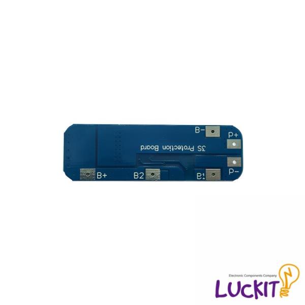 디바이스마트,MCU보드/전자키트 > 전원/신호/저장/응용 > 충전/배터리/전원,럭킷,18650 리튬배터리 11.1V 8A 3셀 보호회로 PCM 모듈,충전 전압 : 11.1V / 입력 전류 : 8A / 크기 : 50 x 16mm / 과충전, 과방전, 과전류 단락 보호