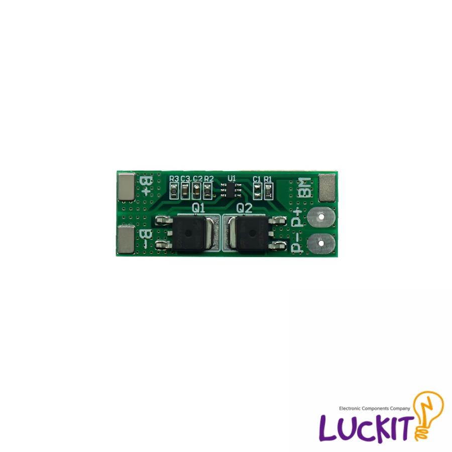 18650 리튬배터리 6.4V 8A 2셀 보호회로 모듈