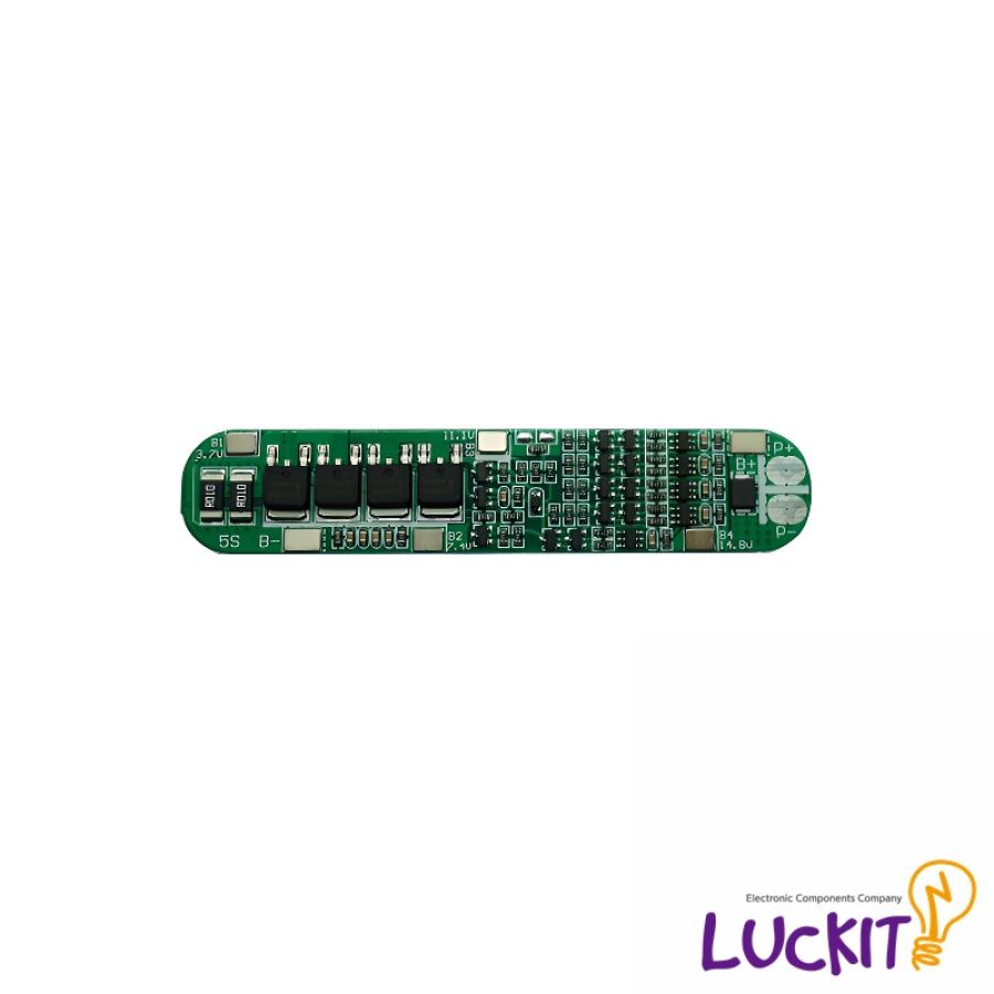 18650 리튬배터리 18.5V 15A 5셀 보호회로 모듈