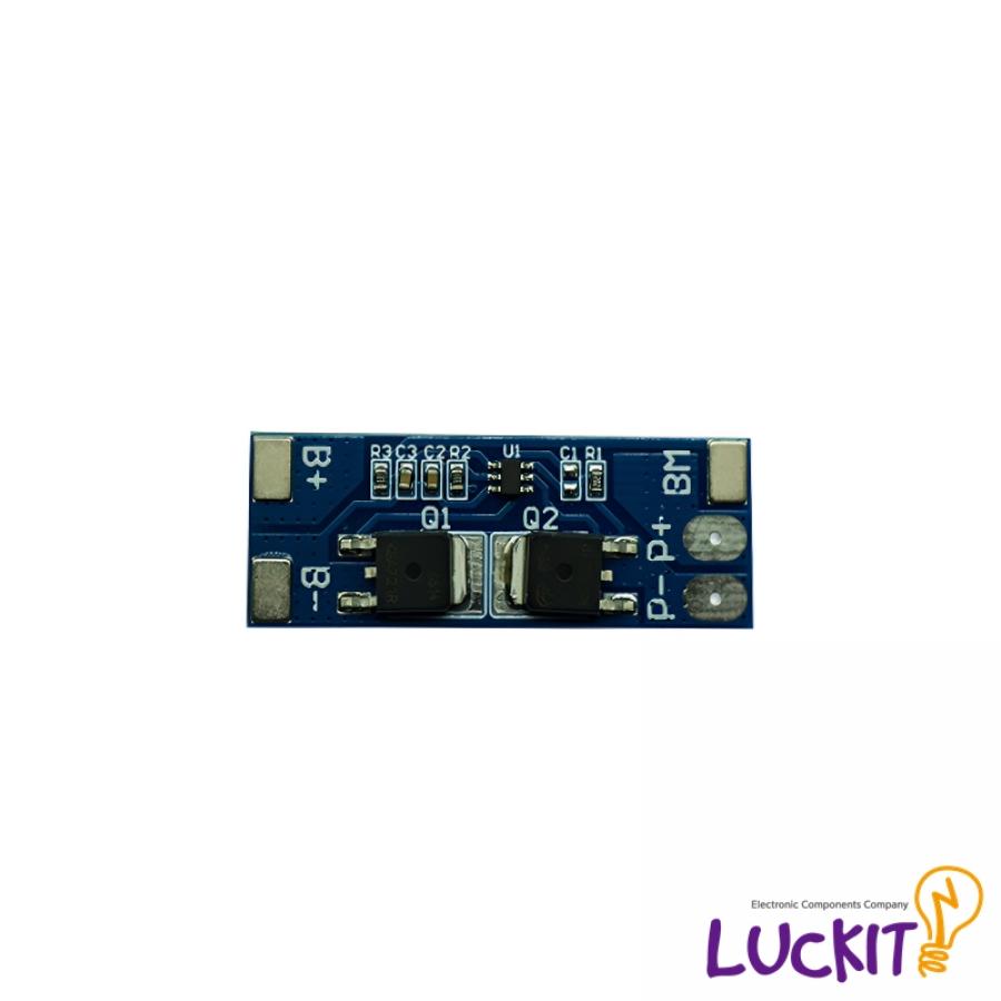 18650 리튬배터리 7.4V 8A 2셀 보호회로 PCM 모듈