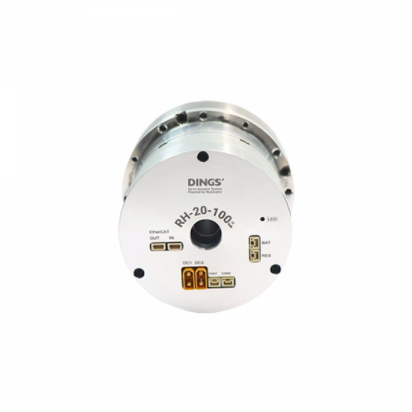 디바이스마트,기계/제어/로봇/모터 > 모터류 > BLDC모터 > 브랜드(MyActuator) BLDC모터,MyActuator,EPS-RH-20-100-E-N-D 통합형 로봇 관절 모터 (듀얼 엔코더 + 드라이버 내장),RH Series / 외골격·협동로봇용 통합형 관절 모터 / 정격 전압: 48V DC / 피크 토크: 80N·m / 감속비: 100:1 / 무부하 속도: 30 RPM / 정격 속도: 25 RPM / 정격 출력: 130W / 통신 방식: EtherCAT, CAN BUS 동시 지원 / 듀얼 엔코더(ABS 17bit 입력/출력) 및 드라이버 내장형