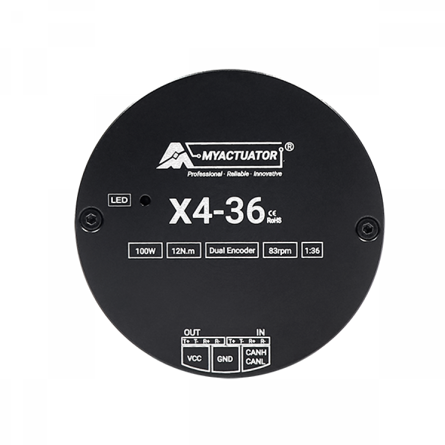 RMD-X4-P36-36-E 지능형 로봇 관절 모터 (듀얼 엔코더 + 드라이버 내장)