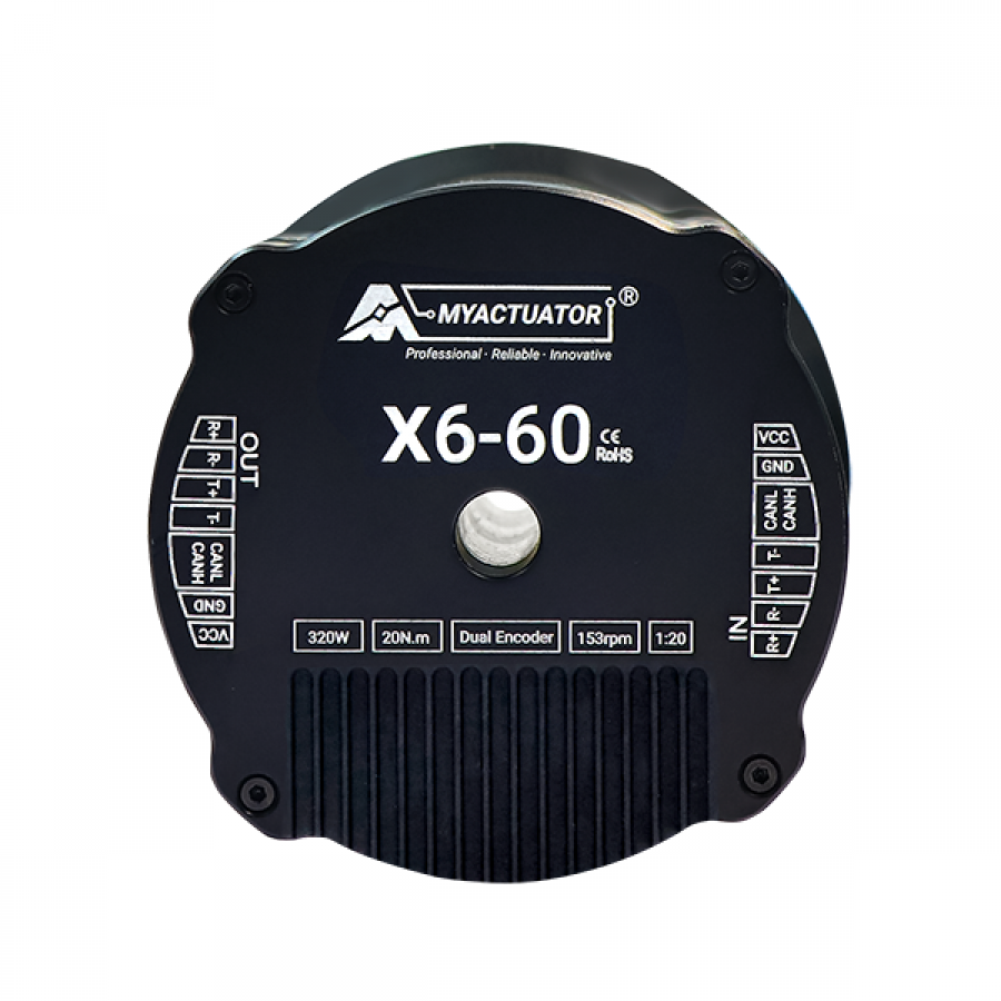 RMD-X6-P20-60-E 지능형 로봇 관절 모터 (듀얼 엔코더 + 드라이버 내장)