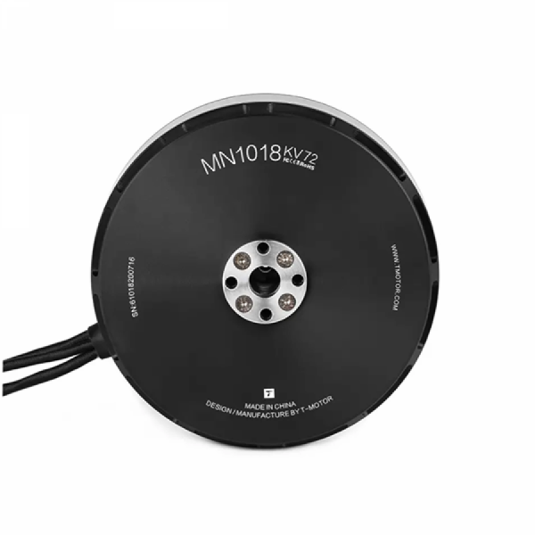 디바이스마트,기계/제어/로봇/모터 > 모터류 > BLDC모터 > 브랜드(T-Motor) BLDC모터,T-MOTOR,MN1018 KV72 BL Motor 모터,N Type / KV72 / 쓰로틀 : 30.8kg / 호버링 : 10-16kg / 무게 : 1.020kg / 모터 단품