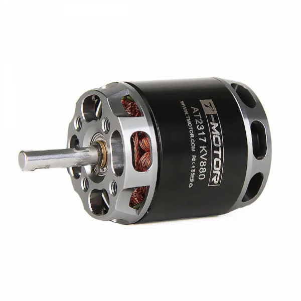 디바이스마트,기계/제어/로봇/모터 > 모터류 > BLDC모터 > 브랜드(T-Motor) BLDC모터,T-MOTOR,AT2317 Long Shaft 1250KV BL Motor 모터,A Type / KV1250 / 무게 79g / 최대출력 550W / 모터 단품